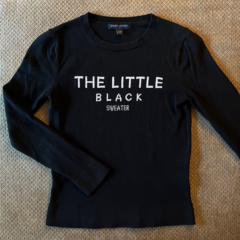 Little black sweater